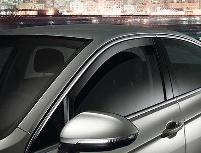 passat b8 wind deflectors