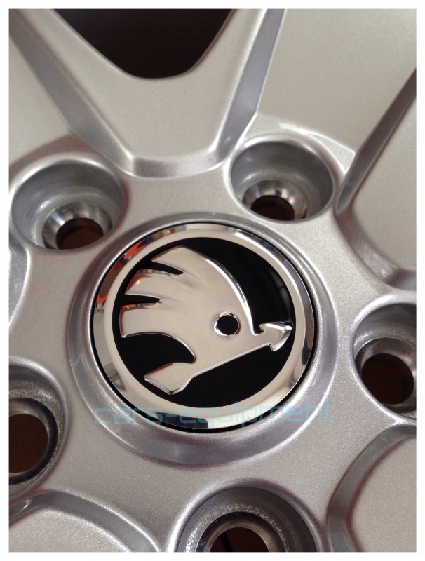 OEM 5E0601151 FOD New Skoda Logo for ALU Wheel Centre Caps for 8.60 € -  Badges & Letters